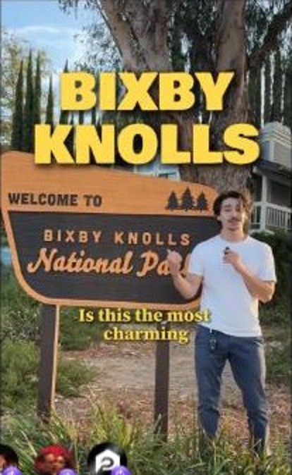 Bixby Knolls neighborhood spotlight, Instagram reel by Franky J. Lopez