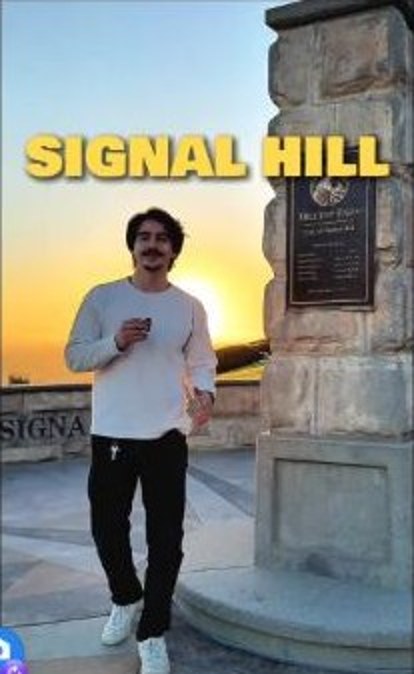 Signal Hill, California neighborhood spotlight, Instagram reel by Franky J. Lopez